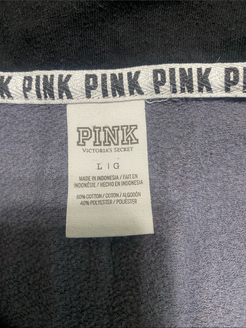 VS PINK Quarter Zip - Picture 2 of 4